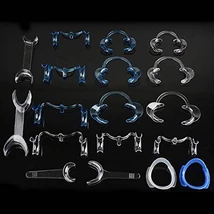 Fogászati ajakzug kampók, szájpeckek különböző méretben 18 darabos csomagban!